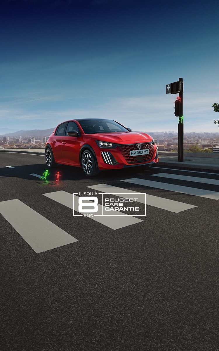 PEUGEOT 208 hybrid or petrol front view