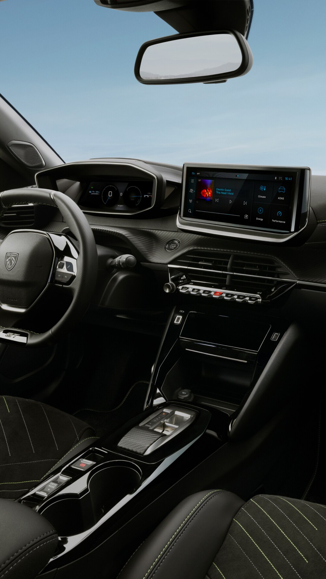 PEUGEOT E-208 i-Cockpit 3D